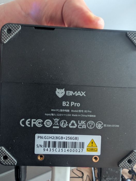 Bmax B2 Pro Windows 11 Pro 8gb SSD 256gb