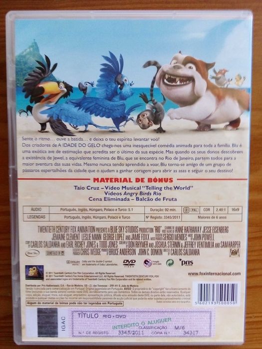 Rio Animation by Carlos Saldanha (Director of Ice Age)64298011066115121