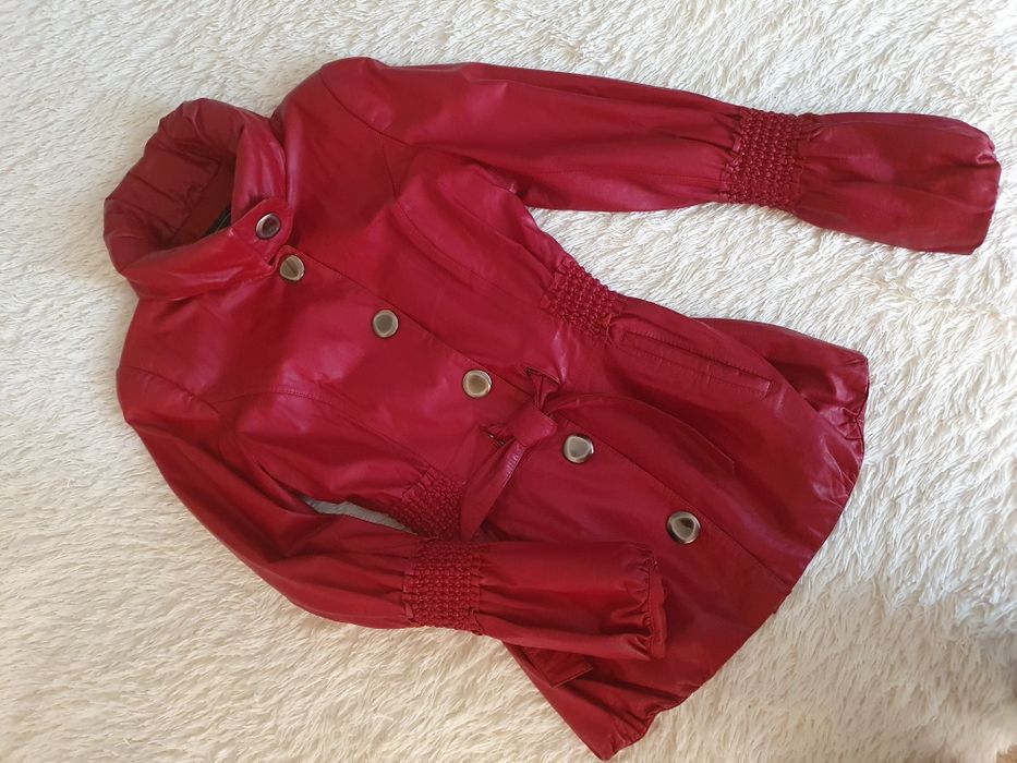 Фирменная куртка кожаная