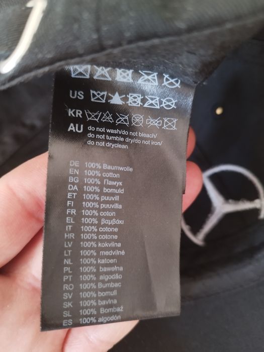 Czapka z daszkiem kaszkietówka Mercedes