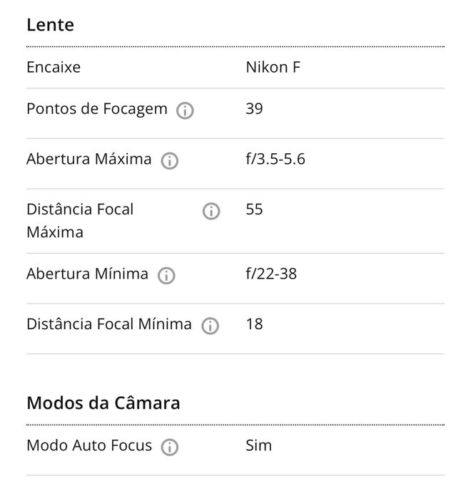Maquina fotografica reflex Nikon D5300 + 18-55VR + Protetor UV Tiffen