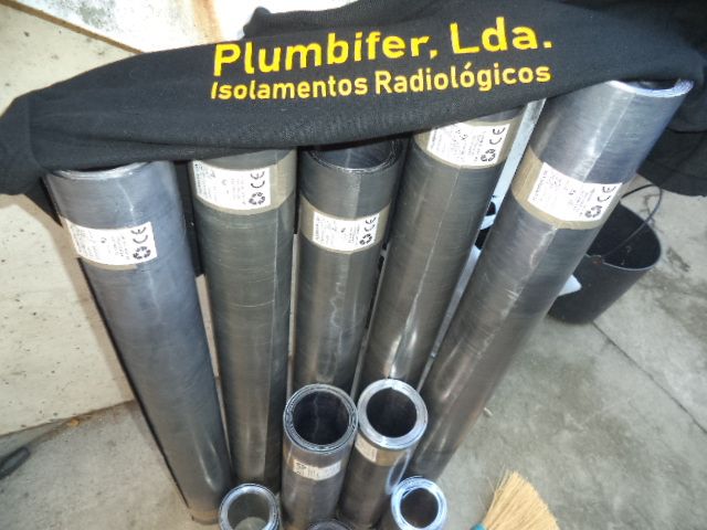 Efectuamos Cortes de chapas de chumbo sob medida