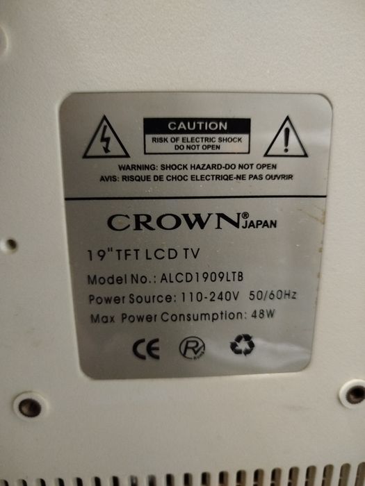 LCD crown 19 polegadas