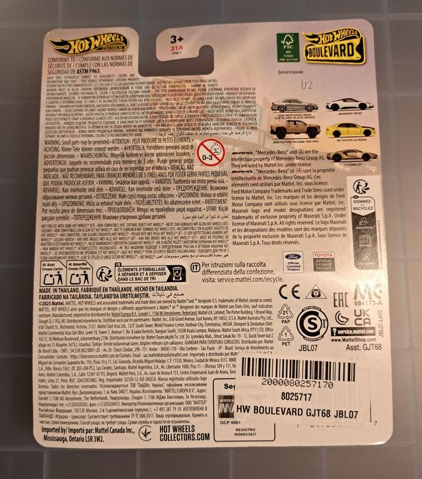 Hot Wheels Premium - Mercedes Benz CLK 63 Black Series 2008