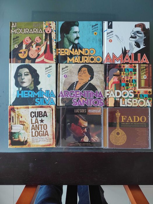 cd's de fados de Portugal