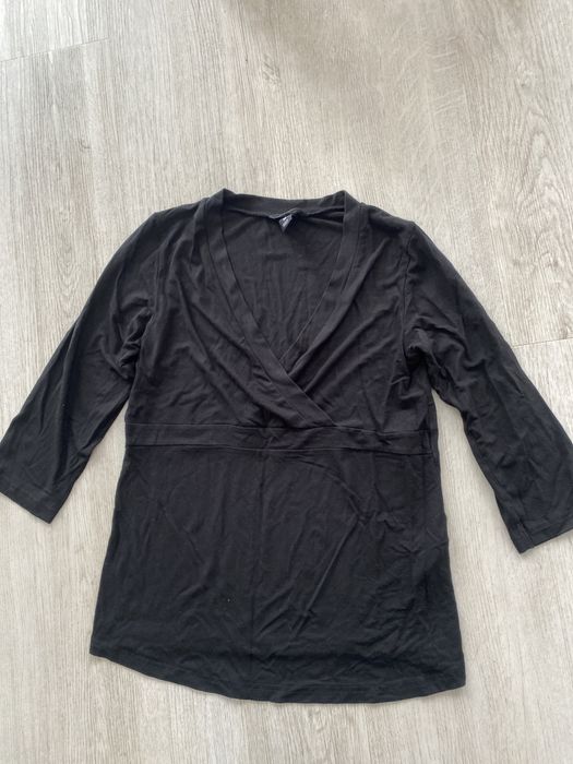 Bluzka ciążowa czarna M