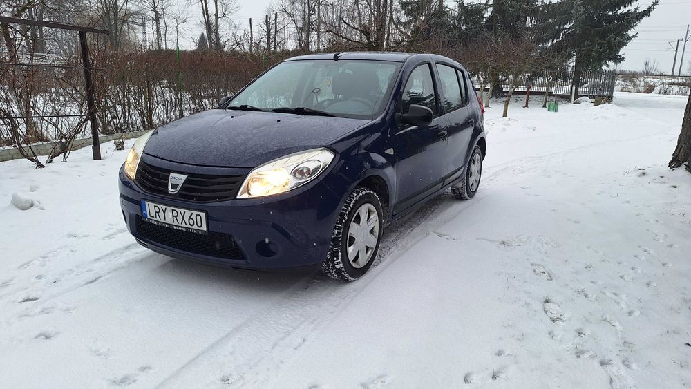 Dacia sandero 1.2 benzyna, hak