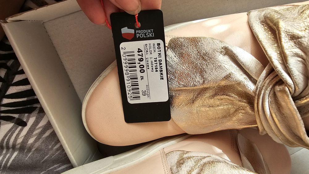 Botki sneakersy Wojas 39