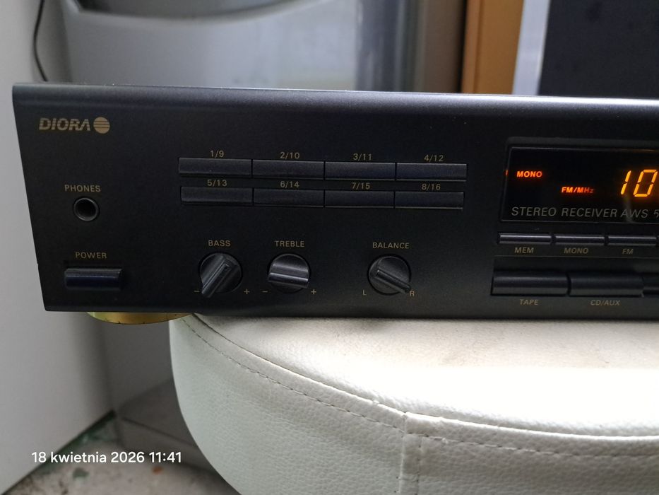 Diora  AWS 502 amplituner  rzadko spotykany