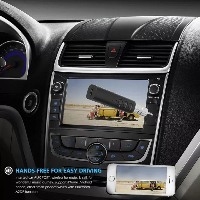 [Novo] Receptor Áudio Bluetooth com Adaptador 3.5mm