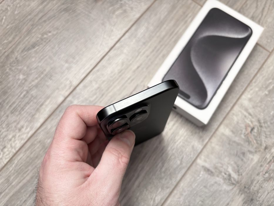 iPhone 15 Pro 256gb Black Titanium