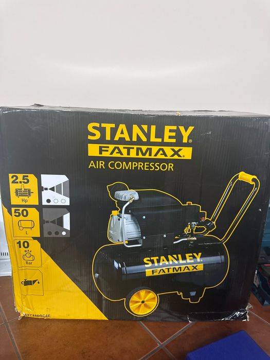 Compressor air Stanley Fatmax 50 litros , 10 bar, 2,5 Hp