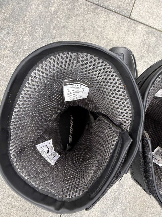 Buty motocyklowe Shima RSX-6 czarne