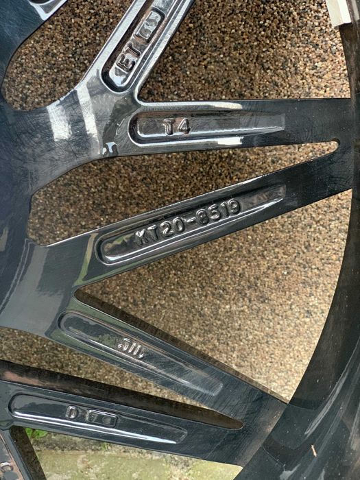 Alufelgi Keskin KT20 19' z oponami Hankook letnie 5-6mm