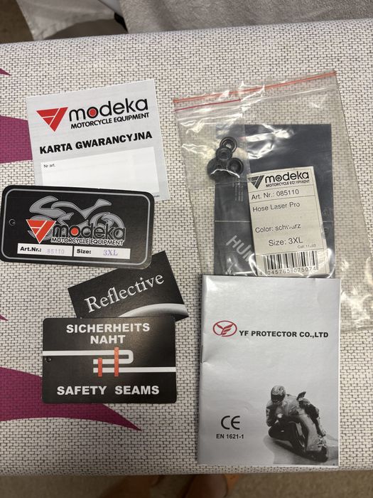 Modeka goretex komplet