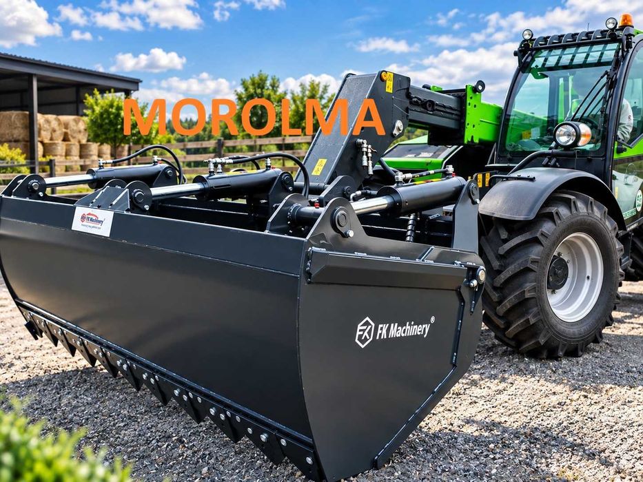 Wycinak do kiszonki MAXI POWER 2,05 / 2,25 m FK MACHINERY XLCB/XLSC łyzko-wycinak łyżka z wycinakiem widły z wycinakiem