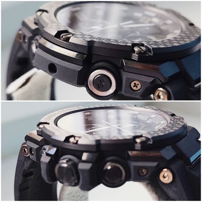 Casio G-Shock GST-B100X-1a Tough Solar szafir carbon Bluetooth