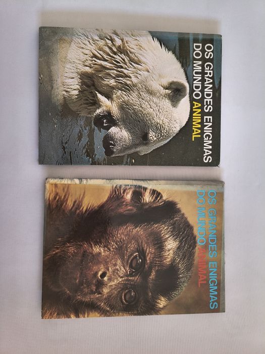 2 livros sobre Os Grandes Enigmas do mundo Animal