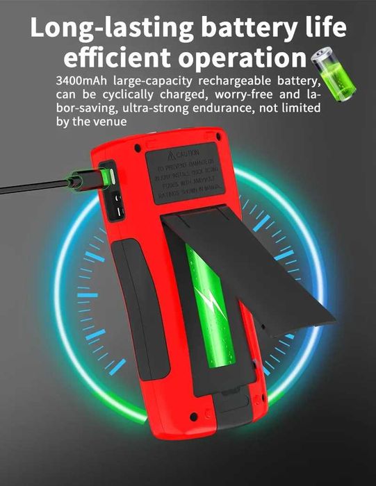 Осцилограф ZOYI ZT703S 50 МГц +генератор сигналів, мультиметр