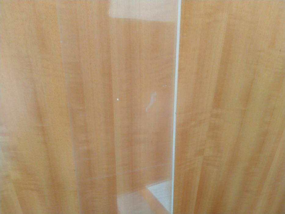 Régua em T ajustável, para desenho antiga em madeira e plástico