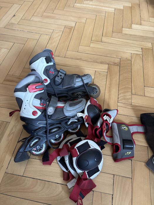 Rolki dziecięce regulowane od 32-35 Go sport
