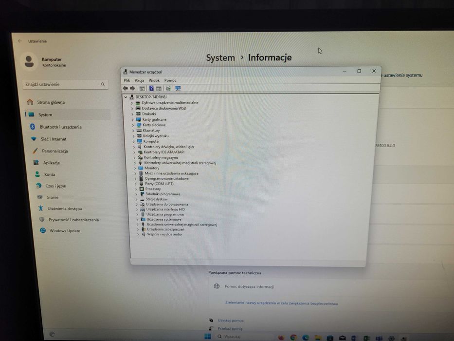 Komputer Intel Core i7-11700F 32GB 1TB GTX1050Ti Win11Pro MT