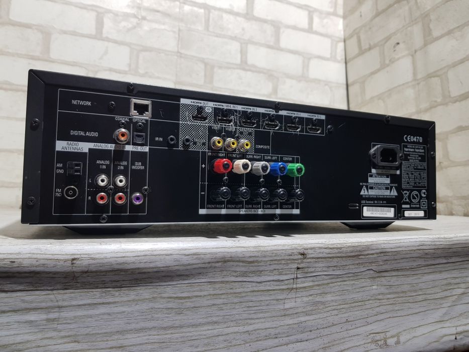 Пульт!5.1 AV ресивер Harman/Kardon AVR 161, +1., *5x85 Вт, Bluetooth,HDMI USB 3D