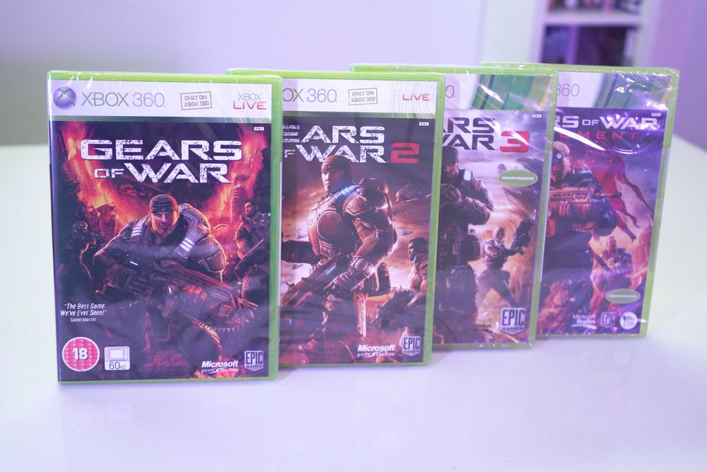 Gears of War - TODOS OS 4 JOGOS