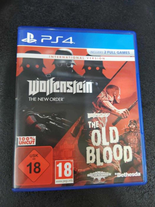 Wolfenstein The New Order i The Old Blood PS4 Polskie napisy są w grach