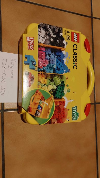 LEGO 10713 - Classic Kreatywna walizka , nowe