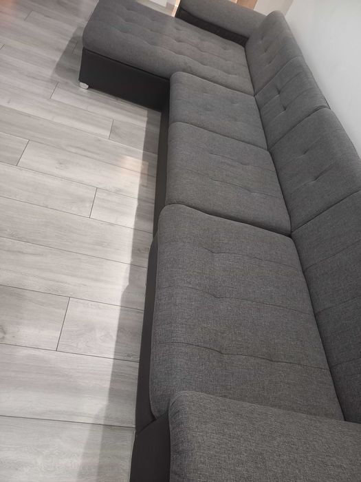 Narożnik, sofa, kanapa XXL z funkcją spania