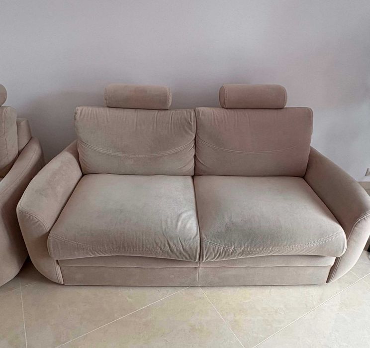 Używana sofa i fotel za darmo (stan bardzo dobry)