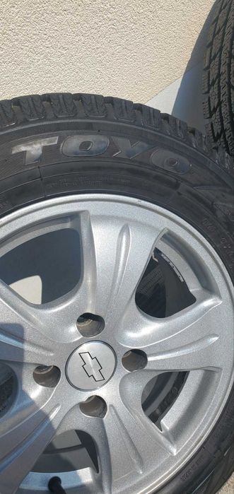 Диски с зимней резиной R14*185*65  4*100