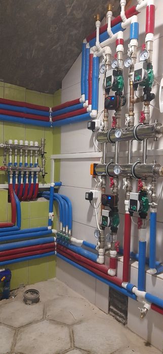 Монтаж систем опалення, водопостачання та каналізації. Проектування.