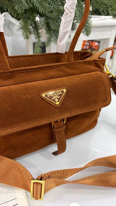 Сумка Prada замшева