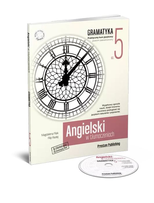 Angielski w tłumaczeniach. Gramatyka. Część 5. Poziom B2-C1. Preston Publishing. Nowy Produkt