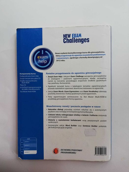 „New Exam Challenges 4” M. Harris, D. Mower, A. Sikorzyńska, L. White,