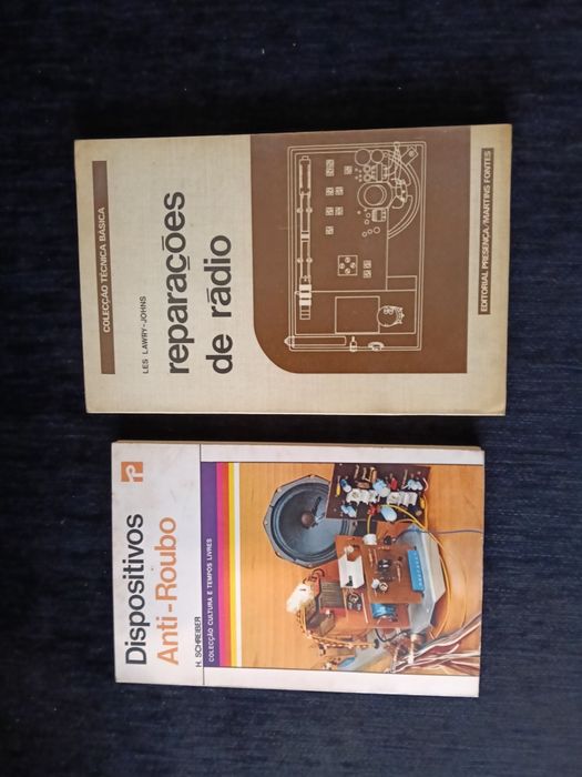 Livros técnicos sobre Electrónica pagamento em numerário zona Lisboa