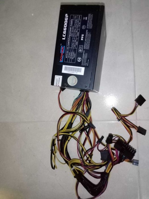 Fonte de alimentação para computador power lc6600 GP