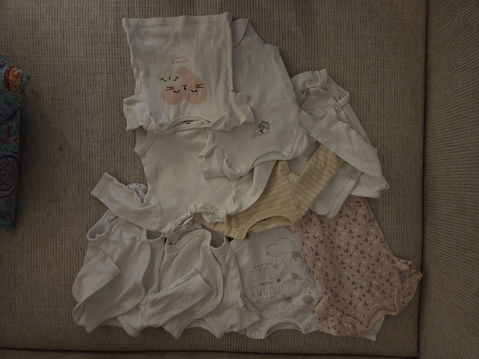 Paka ubranek dla dziewczynki 56-62