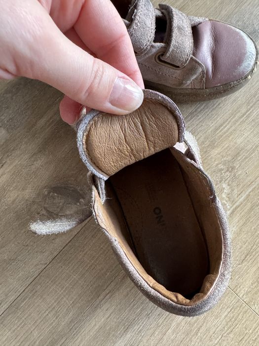 Botki Naturino barefoot rozm. 26 – pudrowy róż, skóra naturalna