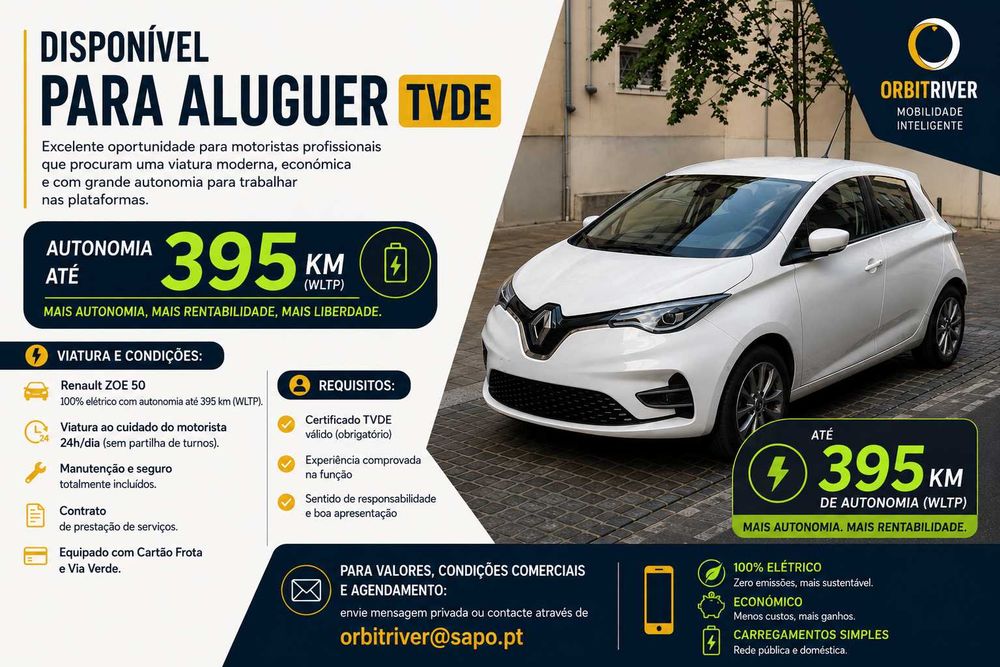 Carro para TVDE.