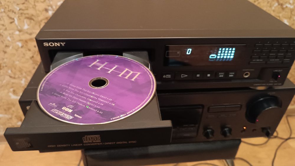 Комплект SONY STR-D265 надійний стерео ресивер &  CDP-M31