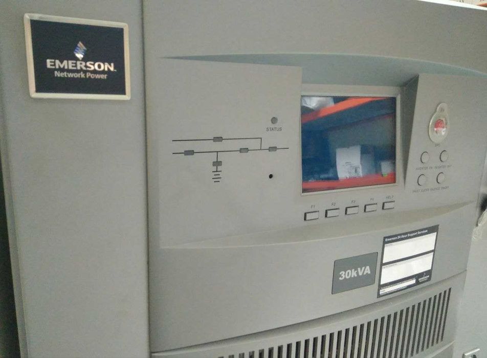 UPS Emerson NX-30kVA, Quattro , 3 фазы Victron hi voltage,  LiFePo4/Pb