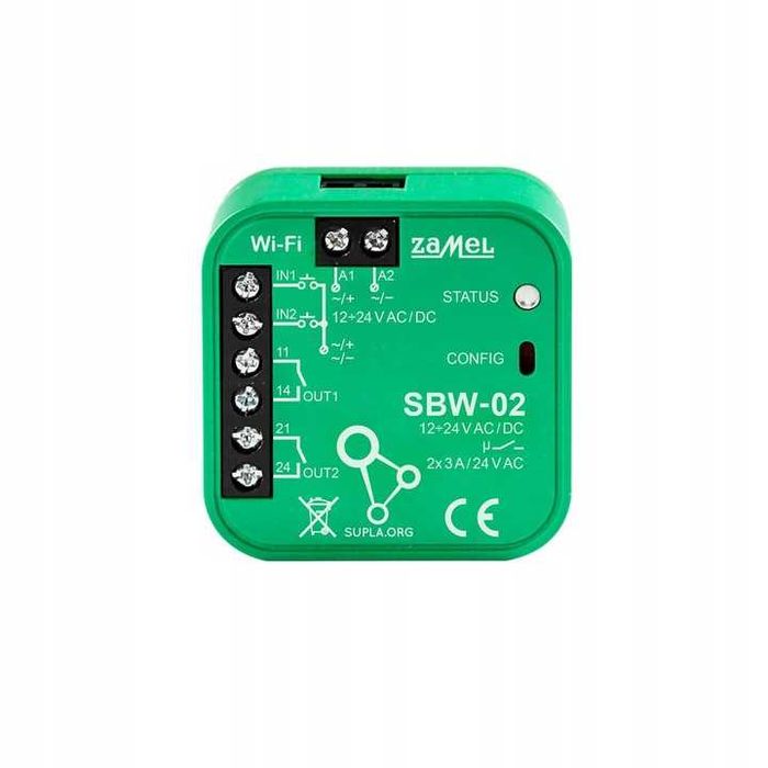 "Smart sterowanie bramami WiFi SUPLA SBW-02"