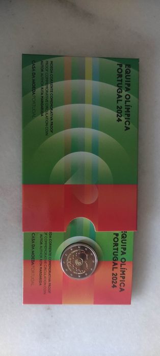Moeda Equipa Olímpica Portugal 2024 (Proof)