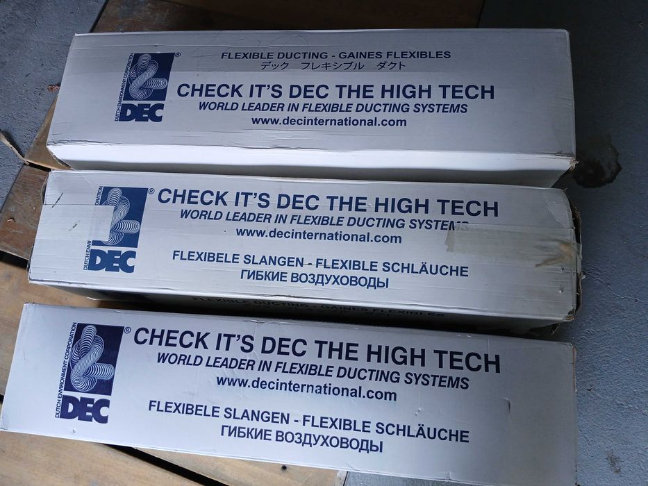 Przewód przewody elastyczne izolowane wentylacyjne Sonodec Classic