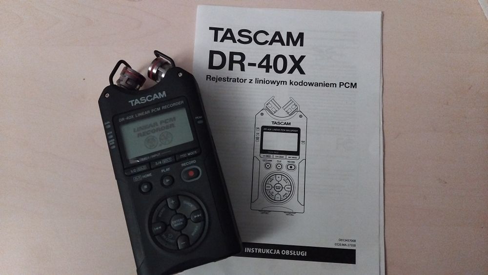 Rejestrator cyfrowy Tascam DR 40x