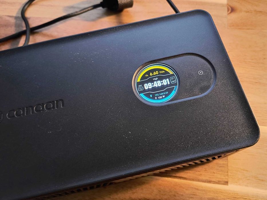 Domowa koparka Bitcoin Avalon Nano 3S 6.6TH/130W