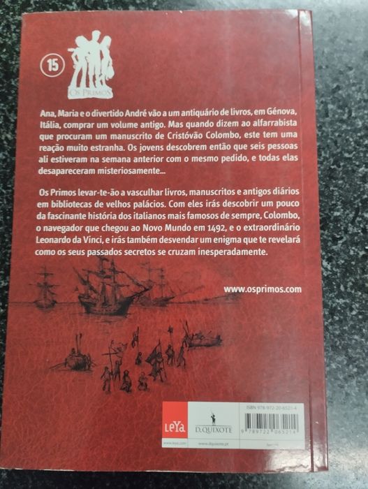 A carta secreta de Colombo de Mafalda Moutinho